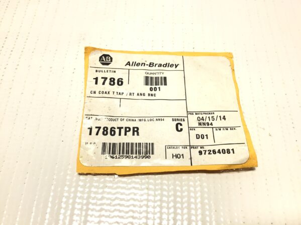 Allen Bradley 1786-TPR - 97264081 ControlNet Coax Taps Cable Seriec C - Image 5