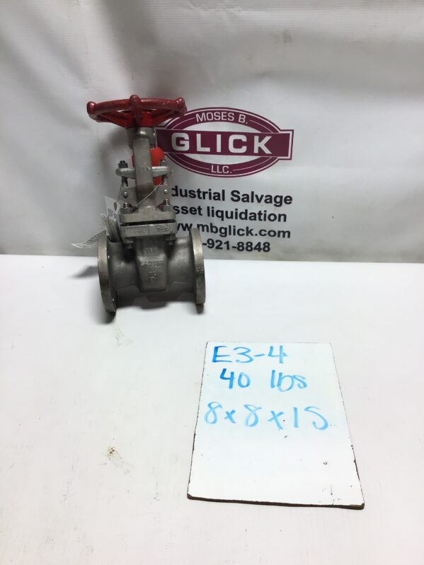 Ladish 8272-13015 Stainless Steel Globe Valve 1-1/2" NPT Class 150