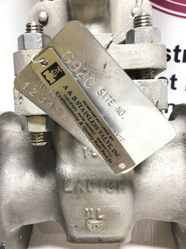 Ladish 8272-13015 Stainless Steel Globe Valve 1-1/2" NPT Class 150 - Image 4