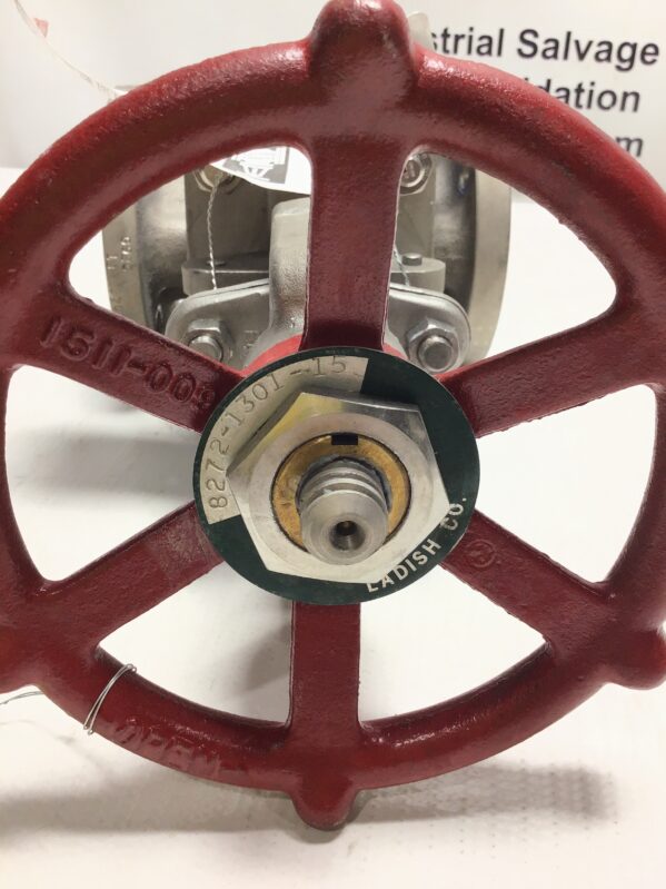 Ladish 8272-13015 Stainless Steel Globe Valve 1-1/2" NPT Class 150 - Image 6