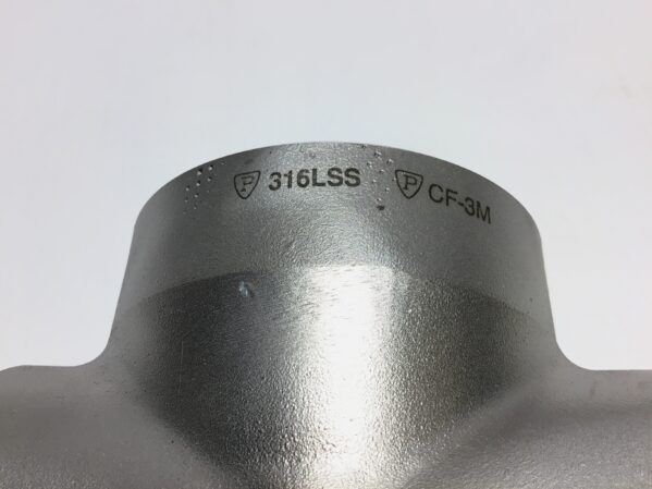 Parker CF-3M Four Way Socket Weld Pipe Fitting Unequal Cross Stainless Steel - Image 5