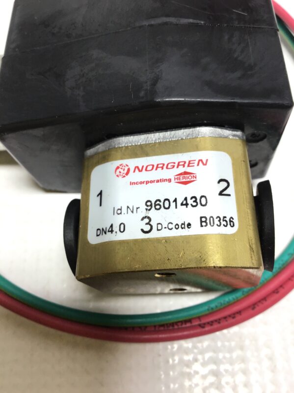 Herion 8111706 Solenoid with Norgren 9601430 Brass Valve 1/2" NPT - Image 2