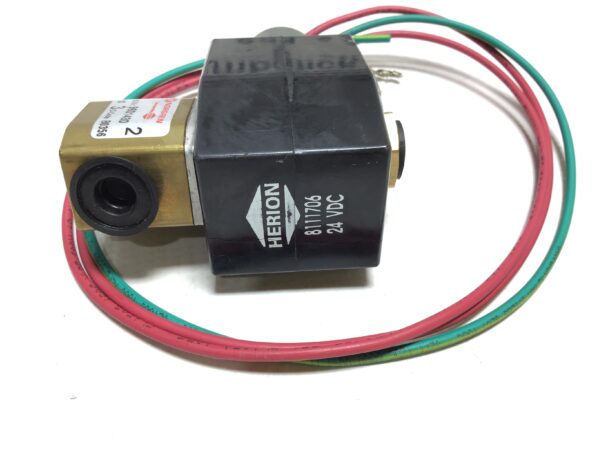 Herion 8111706 Solenoid with Norgren 9601430 Brass Valve 1/2" NPT - Image 3