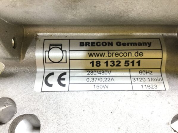 Brecon Bosch 18 132 511 Vibration Motor 280/480V 60Hz 150W 0,37/0,22A - Image 2