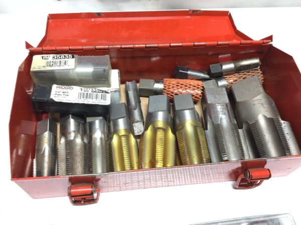 Ridgid 35835 Tool Box Set Pipe Tap 1/2" NPT - Image 2