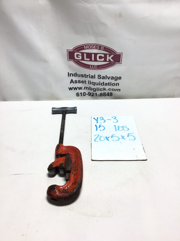 Ridgid No. 2 Heavy Duty Pipe/Tube Cutter 1/8" to 2"in Capacity