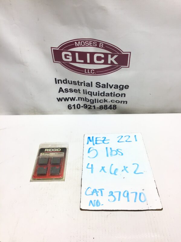 Ridgid 37970 Alloy Pipe Dies 1" NPSM 11-1/2TPI-RH for 0R/11R/00R/111R/12R/30A/31A Threaders