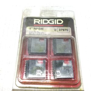 Ridgid 37970 Alloy Pipe Dies 1" NPSM 11-1/2TPI-RH for 0R/11R/00R/111R/12R/30A/31A Threaders
