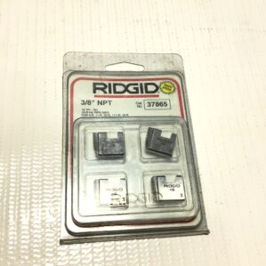 Ridgid 37865 HS Pipe Dies 3/8" NPT 18 TPI-RH For 0R/11R/00R/111-R/12R/30A/31A Threaders