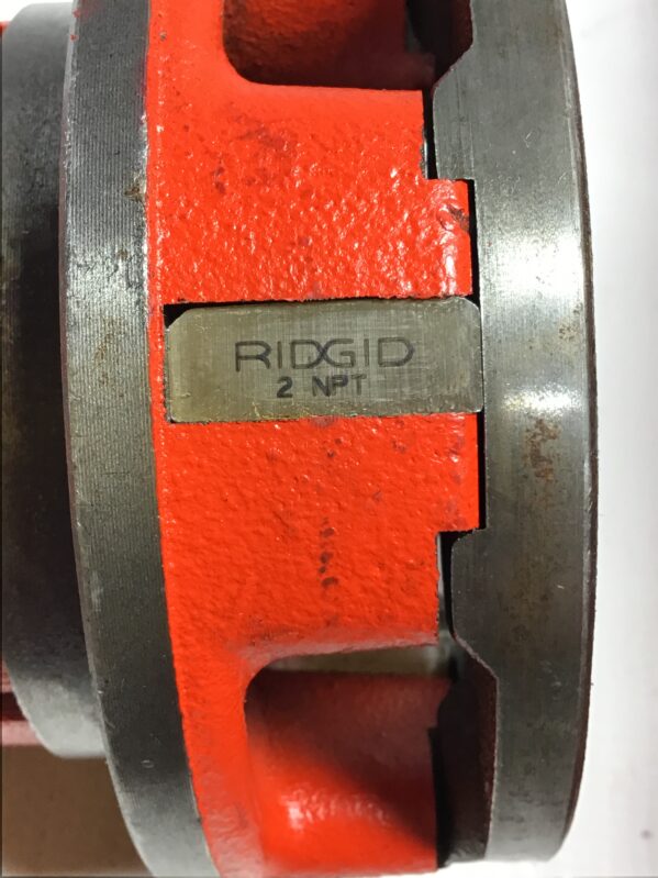 Ridgid D-476 Ratchet Threader / Manual Pipe Threader Set - Image 8