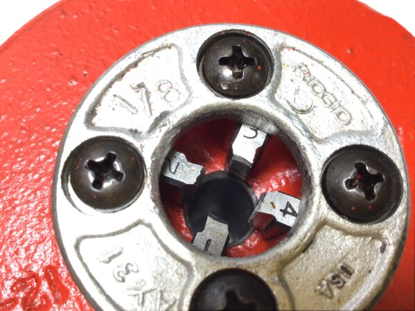 Ridgid D-476 Ratchet Threader / Manual Pipe Threader Set - Image 14