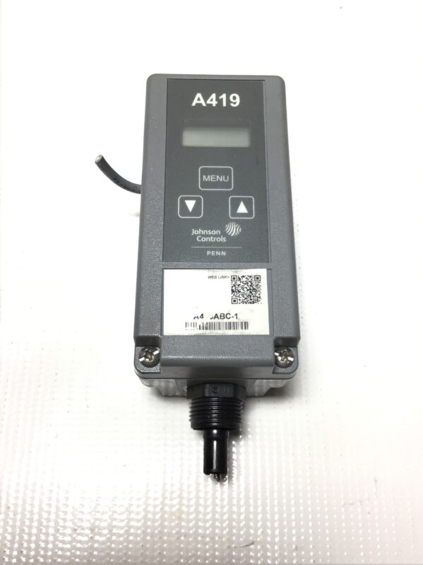 Johnson Controls A419ABC-1 Tank Temperature Controller NEMA 1 x 110 V