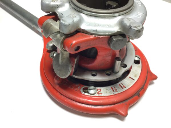 Ridgid 65-R Manual Receding Pipe Threader 1-2" In NPT Capacity 15"Handle & Dies - Image 2