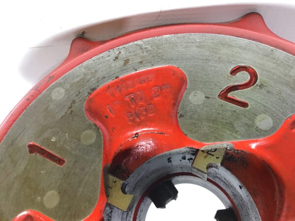 Ridgid 65-R Manual Receding Pipe Threader 1-2" In NPT Capacity 15"Handle & Dies - Image 7