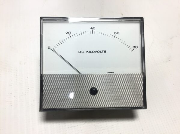 Triplett TR/420-G DC Volts Panel Meter 0-80KVDC 0-200UADC