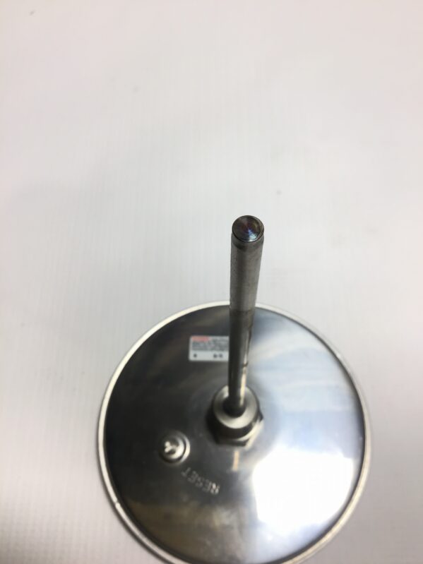Weksler 5A0644CSX Thermometer 1/2" NPT 6" STEM 5" Face Bimetal 0-200°C Range - Image 4