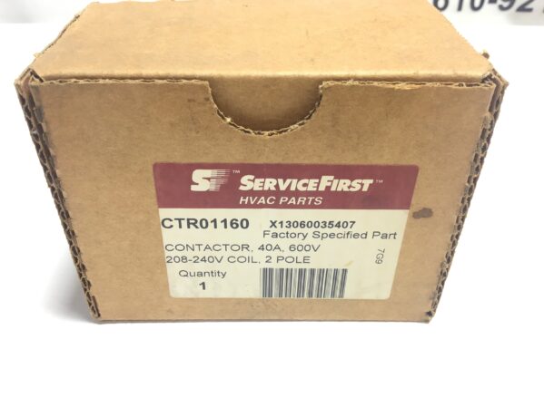 Furnas 42CF15AGAIB Definite Purpose Contactor 40A 600V 2 Pole - Image 6