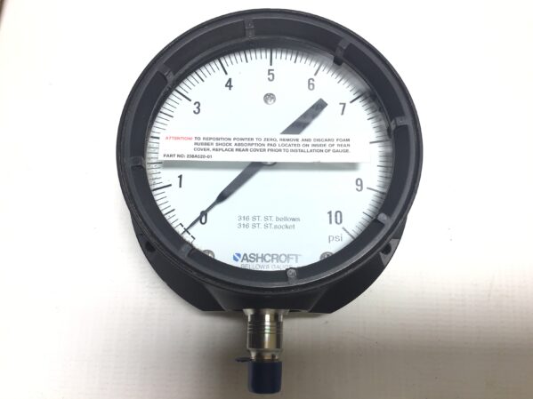 Ashcroft 45-1189-SS-02L-10 - 238A520-01 General Service Gauge 4-1/2" Inches