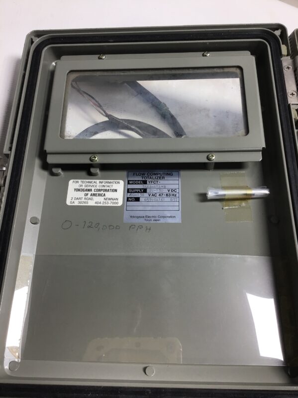 Yokogawa YFCT-3AA4-A1A Flow Computing Totalizer 20-130VDC 80-138VAC 47-63Hz - Image 6
