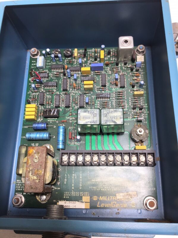 Miltronics MLI0L664 Micro Ranger Control Process Unit in Enclosure 115/220V 50/60Hz - Image 4