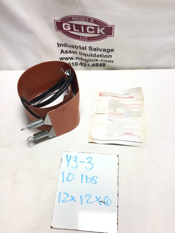 Electro-Flex XH-15-115-TS Drum/Pail Heaters 15Gallon 370Watts 3.22Amps 115Volts