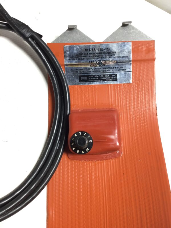 Electro-Flex XH-15-115-TS Drum/Pail Heaters 15Gallon 370Watts 3.22Amps 115Volts - Image 3