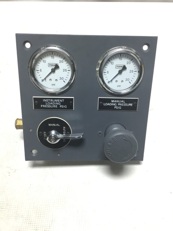 Fisher 670GV-1 Panel Mounted Loading Regulator Assembly 0-30PSIG