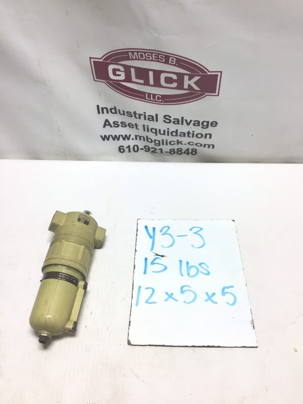Norgren 8282K43 Pneumatic Air Filter Inlet 250 PSIG Max Temp 150°F Max