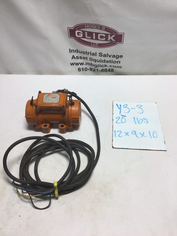 Martin CD 250/RD 350 Electric Vibrators 220-440 Volts 60Hz 3PH  3600RPM
