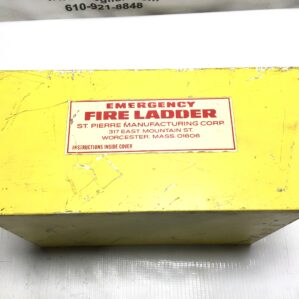 St. Pierre Manufacturing Emergency Fire Chain Ladder Stainless Steel
