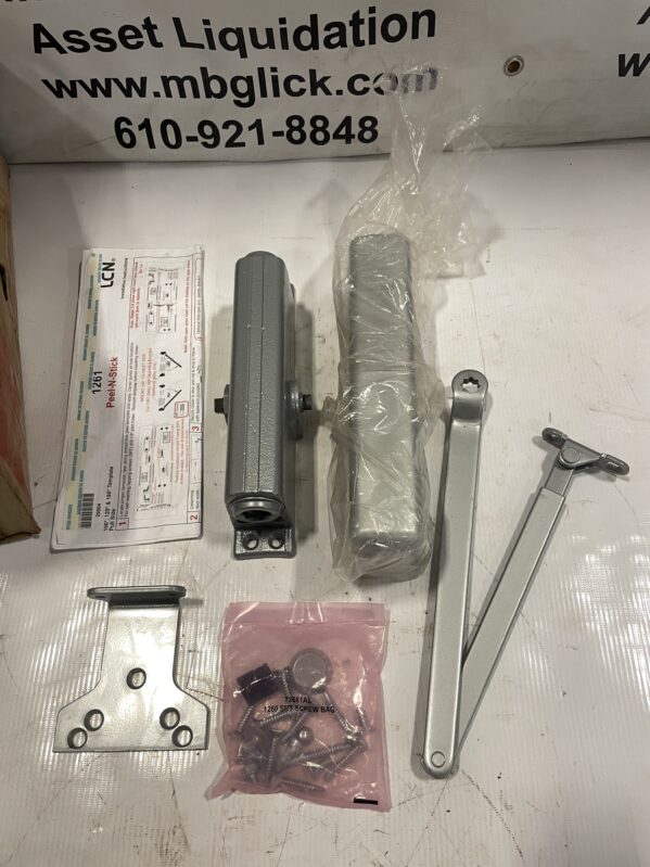 LCN 1261 Slim Cover Aluminum Door Closer 112027-01 001 -NIB - Image 2