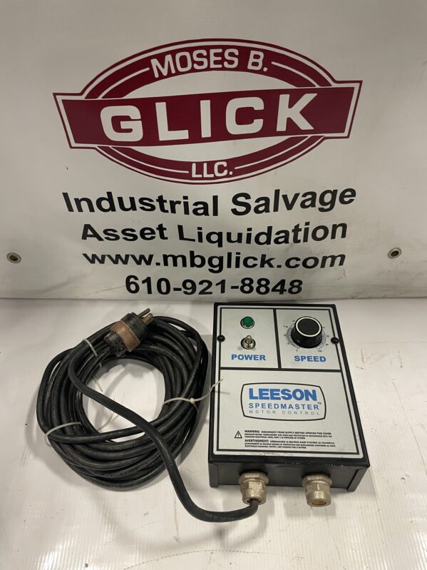 LEESON Speedmaster 174307.00 H18 DC Motor Speed Controller 0-90/180V