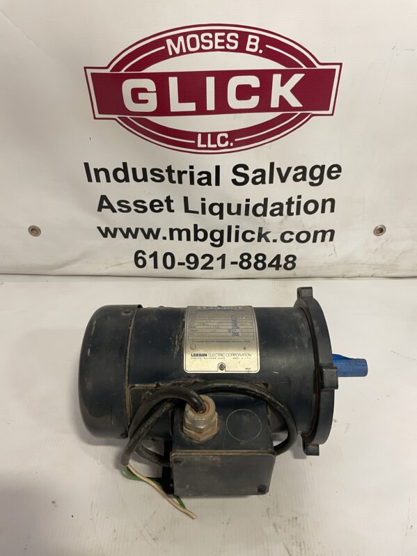 LEESON C42D17FK2C 90V DC Permanent Magnet Motor 1/4HP 1750RPM TEFC