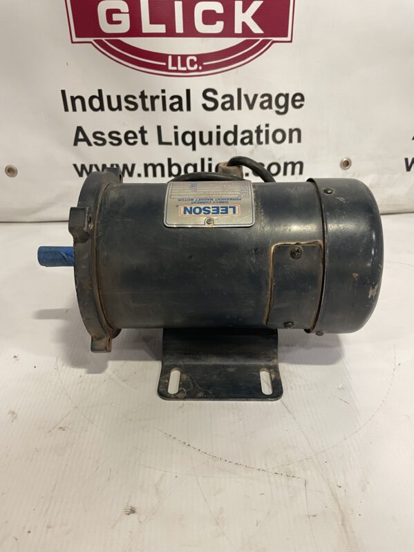 LEESON C42D17FK2C 90V DC Permanent Magnet Motor 1/4HP 1750RPM TEFC - Image 3
