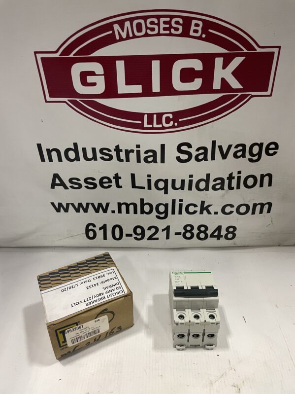 Schneider Electric MG24153 50A 3 Pole Circuit Breaker 240V 480Y/277V -NIB