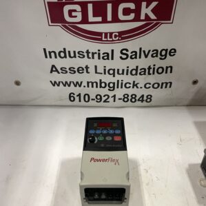 Allen-Bradley PowerFlex 22A-D4P0N104 Ser A VFD AC Drive 2HP 380-480V 48-63Hz