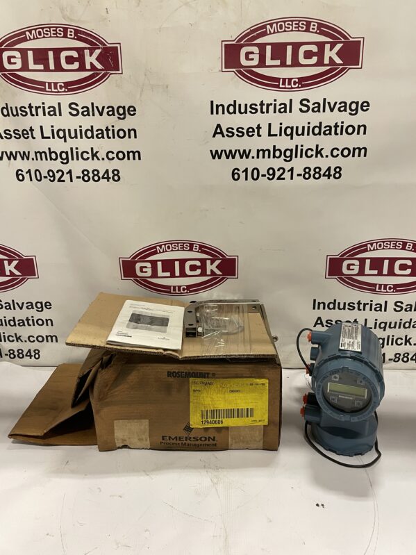Rosemount 8732ESR1A1N0M4 Magnetic Flow Transmitter (8732E Series) – 90–250 VAC, HART, Explosion‑Proof