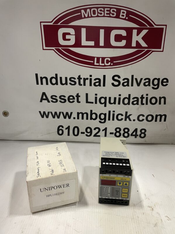 Unipower HPL110 Digital Motor Load Monitor 298-240VAC -NIB