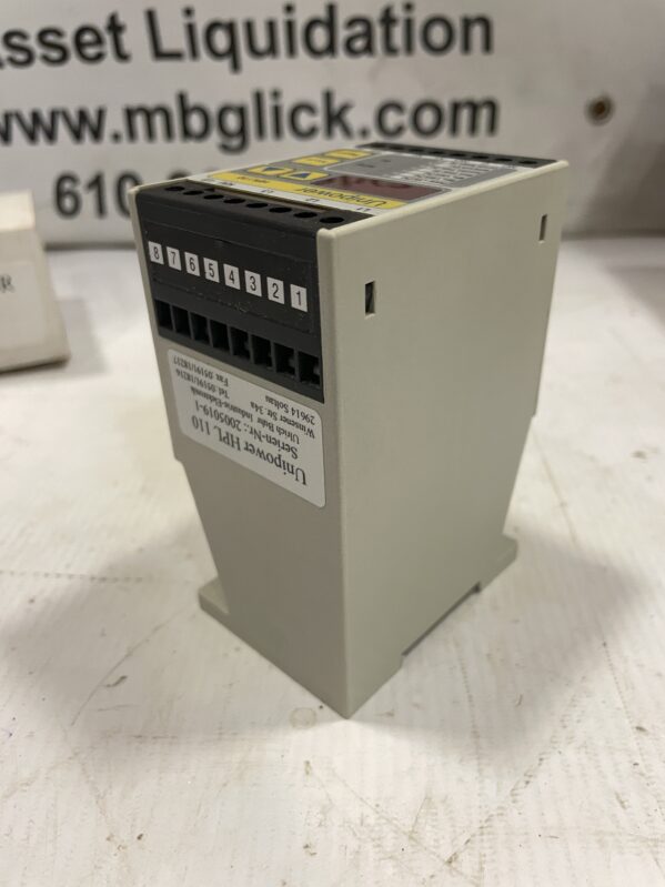 Unipower HPL110 Digital Motor Load Monitor 298-240VAC -NIB - Image 3