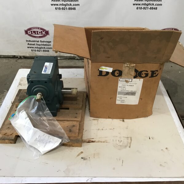 Dodge Tigear-2 35S18R Worm Gearbox/Speed Reducer Right Angle Ratio 18:1 RPM 1750  - Image 2
