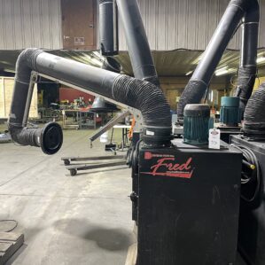 Diversi-Tech Dual Arm Portable Welding Fume Extractor/Filter 7.5HP 230/460V 3PH
