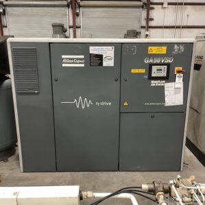 ATLAS COPCO GA50VSD 67HP Rotary Screw Air Compressor 220PSI 480V