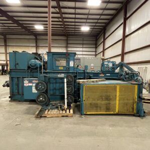 Economy 5042AT840 Horizontal Auto-Tie Baler – 40 HP, 460V, Industrial Recycling Machine