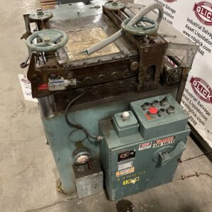 Woehr Model F Coil Stock Sheet Straightener 18”