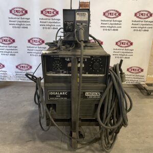 Lincoln Electric R3S-400 TIG/Stick Welder w/ LM-7 Wire Feeder 400A at 40VDC