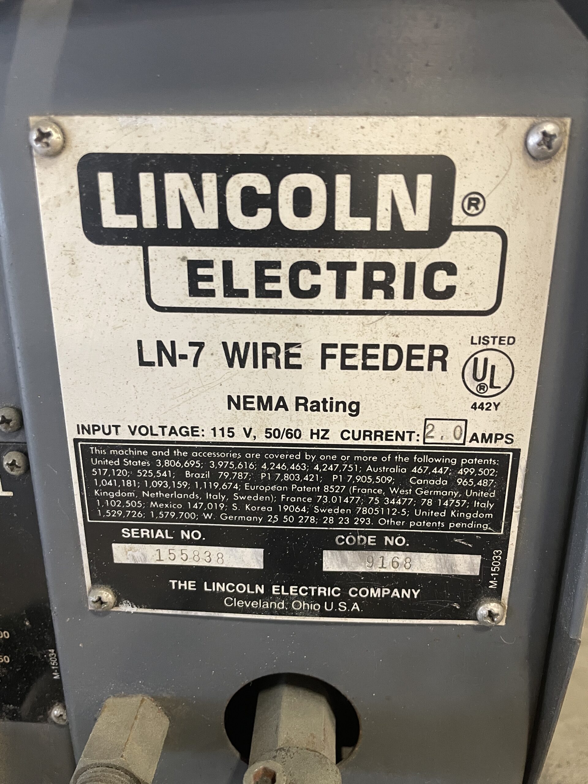 Lincoln Electric R3S-400 TIG/Stick Welder w/ LM-7 Wire Feeder 400A