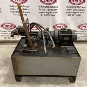 Rexroth 11707BW Hydraulic Power Unit 1.5kW 1420RPM 3PH with 75L Tank