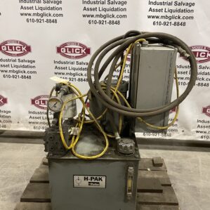 Parker H-PAK H11.8C1M32AAPK0/10 Hydraulic Pump / Power Unit 640PSI 1.8GPM 10gal