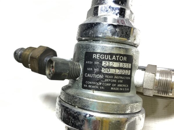 CONCOA 212 1351 Dual-Gauge Pressure Gas Regulator 30PSI 200kPa & 4000PSI 28000kPa - Image 3
