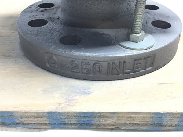 Kunkle 6252FKH Pressure Relief Valve Set 210 Capacity 21100 LB/HR 2-250 Inlet - Image 6